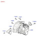used transmission manual 2wd hyundai santa fe 2006-10